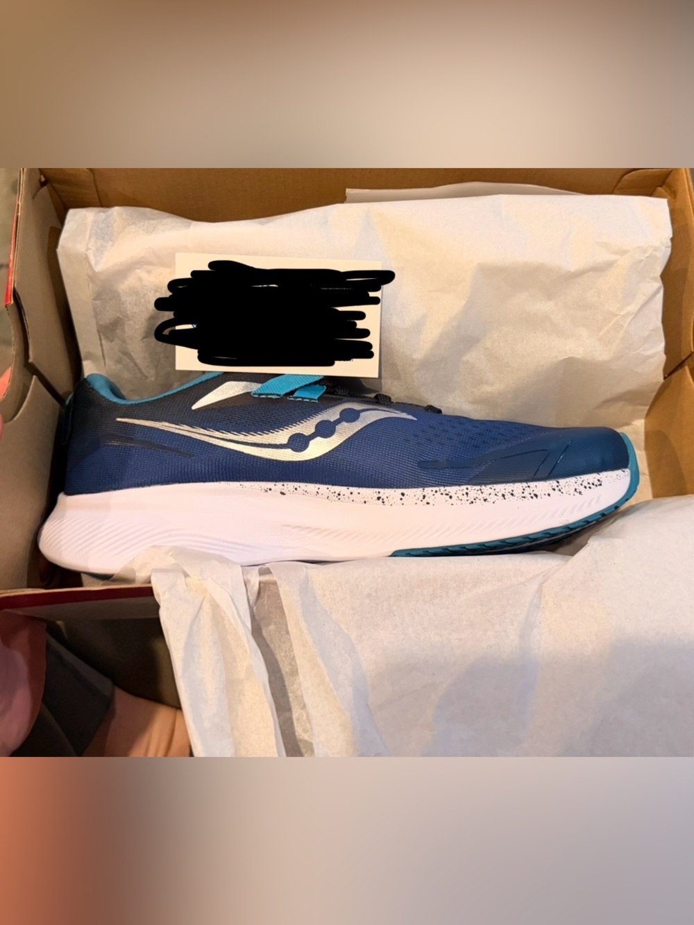 Saucony Kids Navy Blue Running Shoes